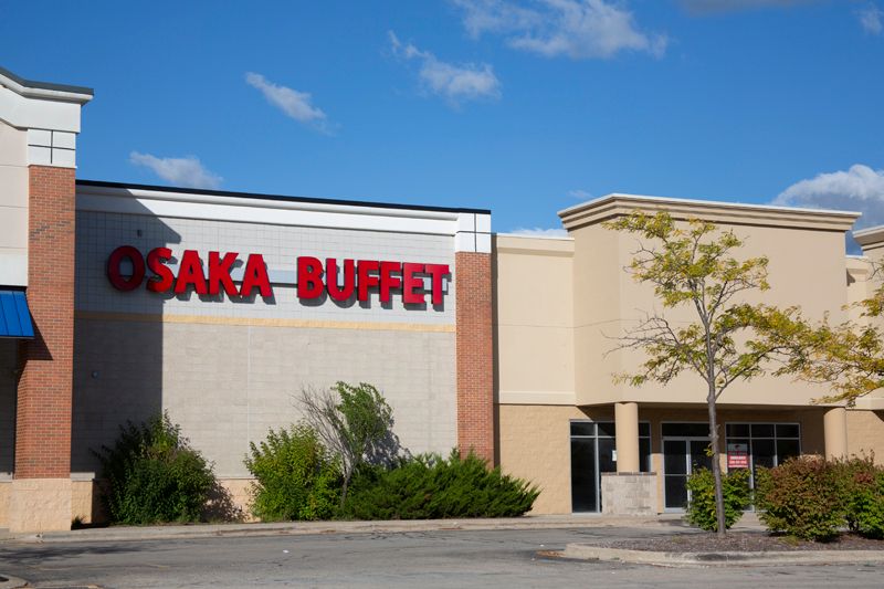 Front of Osaka Grill and Buffet